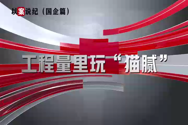 以案说纪（国企篇）：工程量里玩“猫腻”